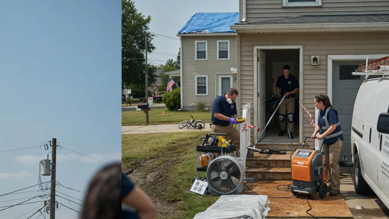 Water Damage Repair in Central City, PA near me